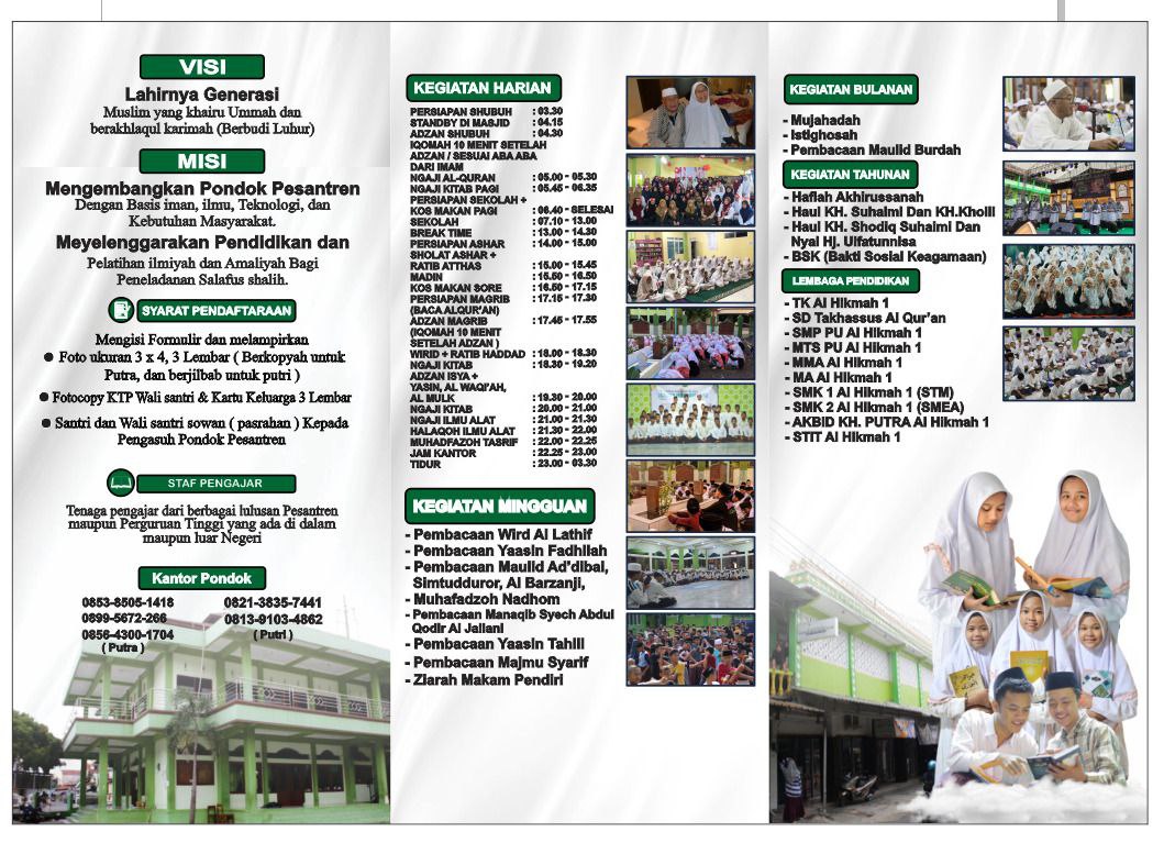 Tahun Ajaran Baru Dimulai: Ponpes Alhikmah Siap Membentuk Generasi Unggul di Bidang Teknologi