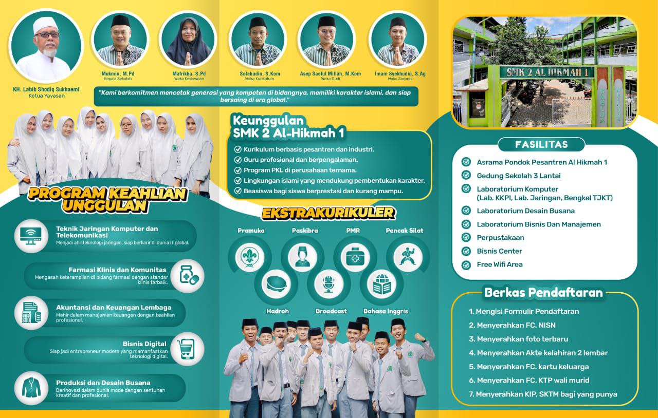 Ponpes Al Hikmah 1 Membuka Penerimaan Siswa Baru untuk Tahun Ajaran 2025-2026